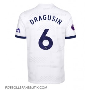 Tottenham Hotspur Radu Dragusin #6 Replika Hemmatröja 2023-24 Kortärmad